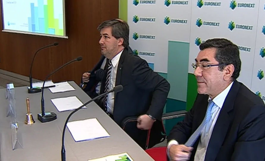 Bruno de Carvalho na Bolsa de Valores