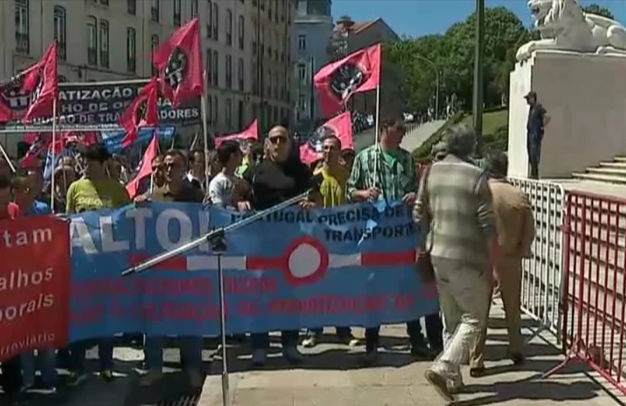 Marcha contra as privatizaçãoes