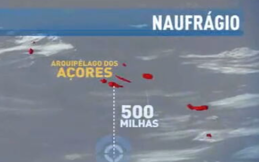 Veleiro afunda-se ao largo dos Açores