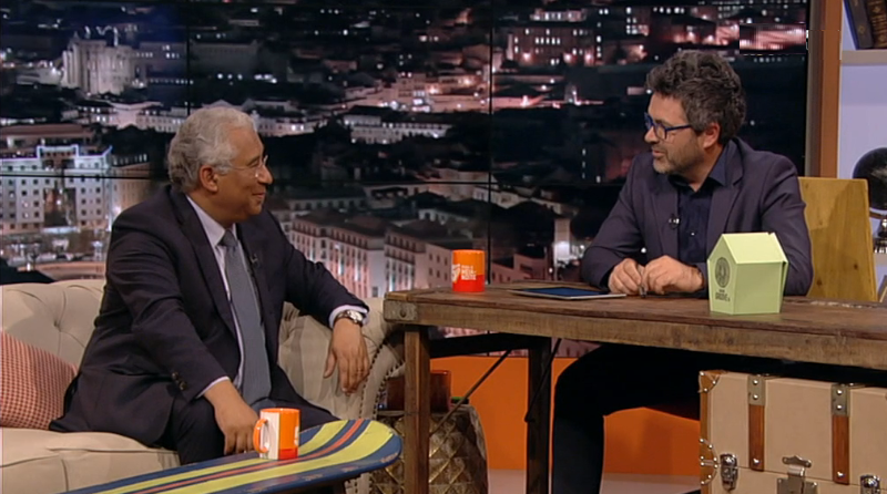 António Costa no Programa “5 Para a meia Noite” na RTP1
