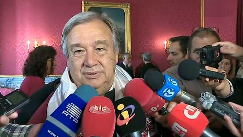 António Guterres recebe o grau de Doutor “Honoris Causa”