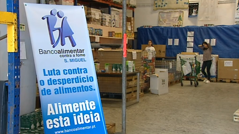Campanha Banco Alimentar em São Miguel