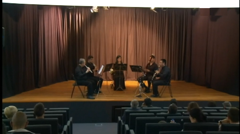 Concerto do grupo de sopros “Arquinteto” na Ilha das Flores