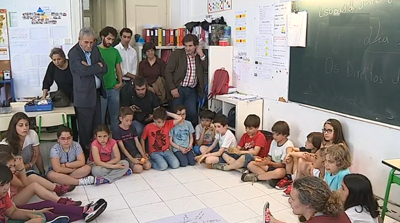 Políticos no Dia Mundial da Criança