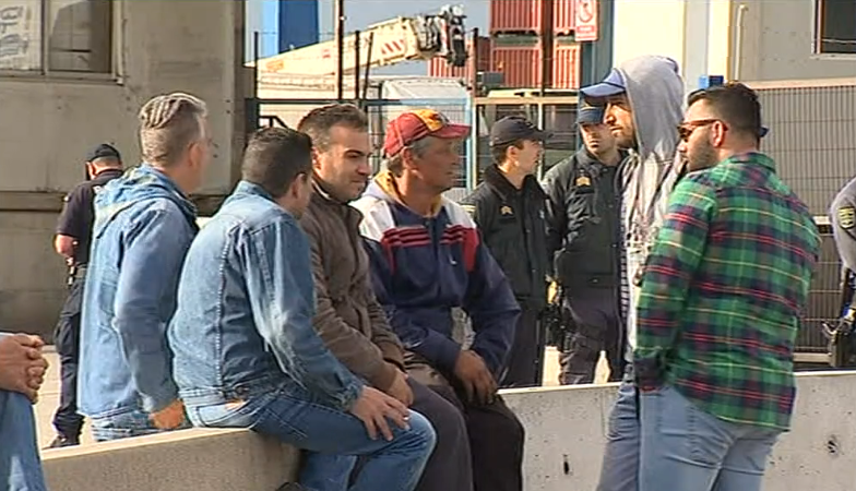 Greve dos estivadores há 36 dias