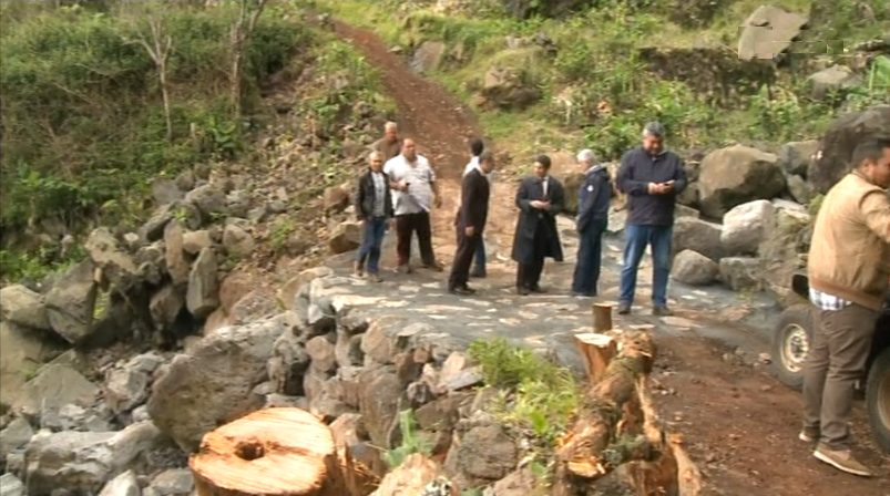 Governo regional visita Fajã da Caldeira de Santo Cristo