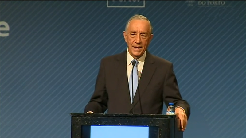 Marcelo Rebelo de Sousa no Porto