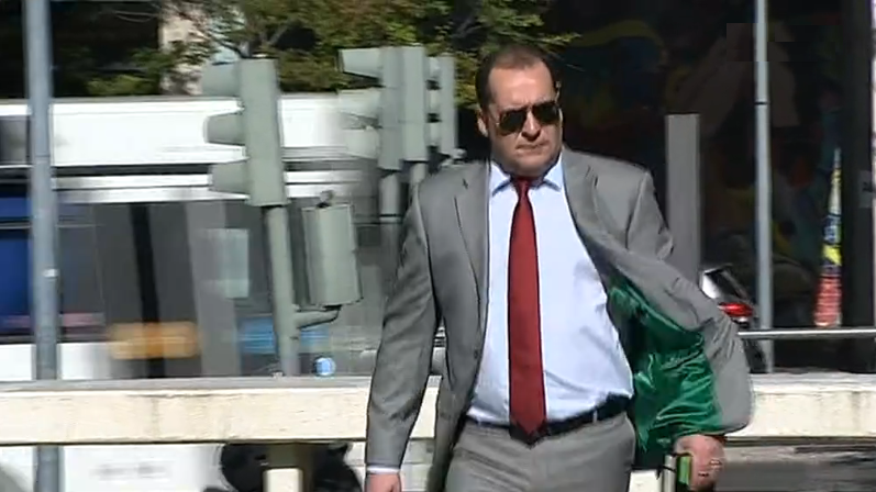 Paulo Pereira Cristovão em tribunal