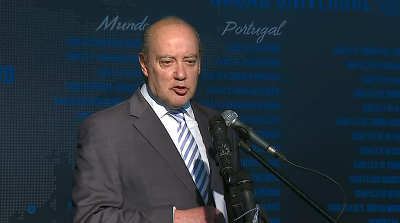 Discurso de Pinto da Costa em Santa Maria da Feira