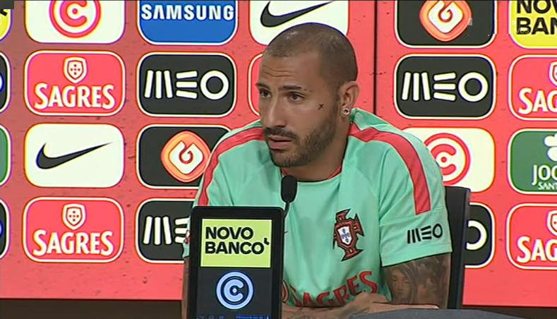 Futebol: Treino da Seleção Nacional