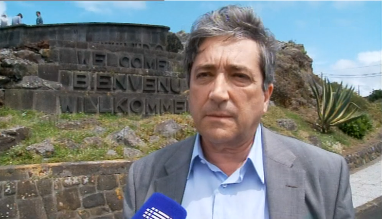 Visita de Ricardo Serrão Santos à Ilha Graciosa