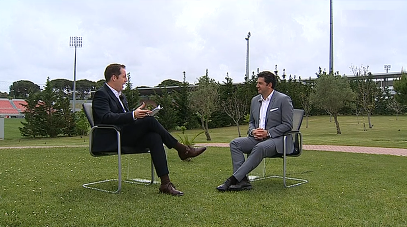 Futebol: entrevista a Rui Vitória