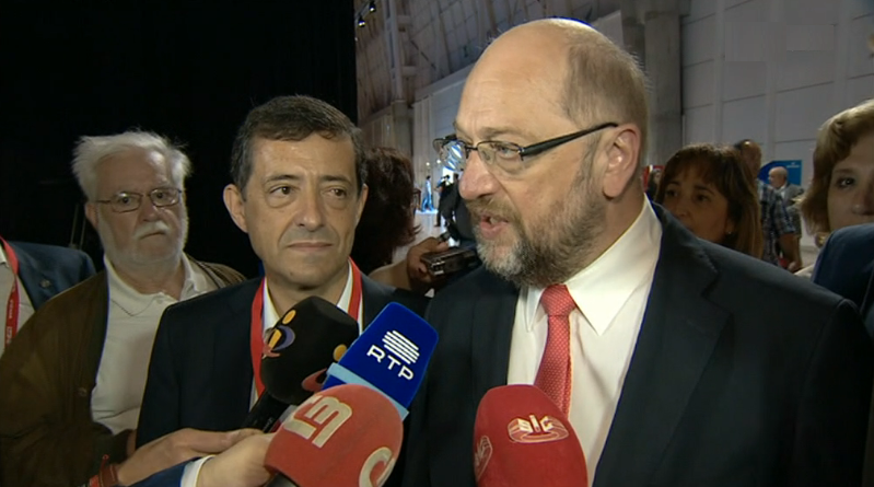 Declarações de Martin Schulz no 21º Congresso do PS