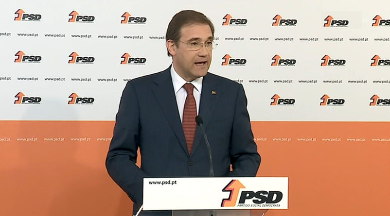 Conferência de imprensa de Passos Coelho I