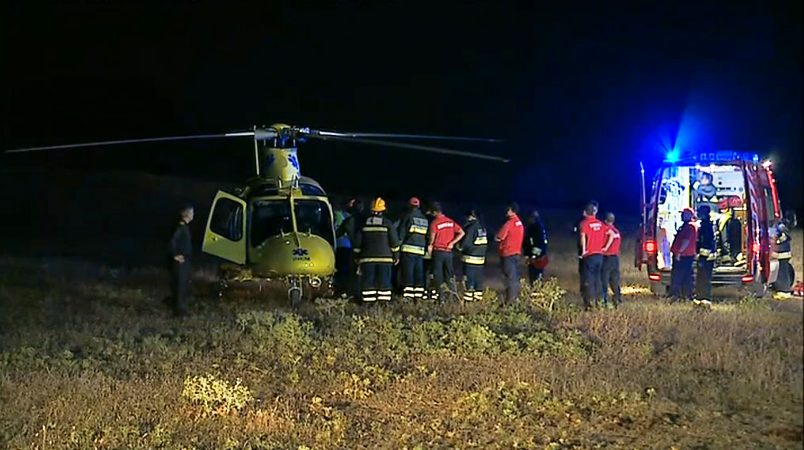 Queda de aeronave em Ferreira do Alentejo