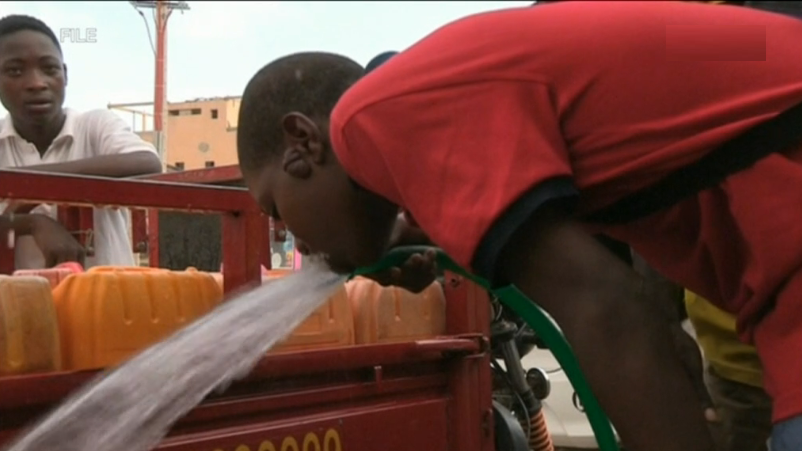 Falta de água em Angola