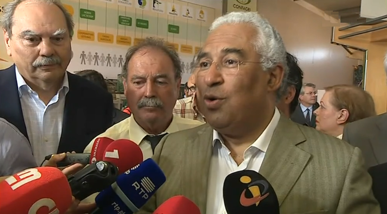 António Costa na Feira Agrícola de Santarém