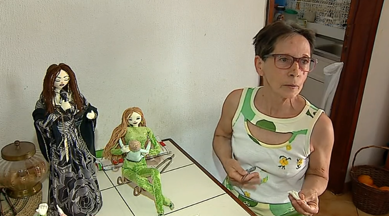 Bonecas de artesanato de Ana Silva