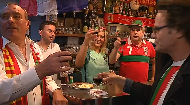 Euro 2016: Bar português em Paris