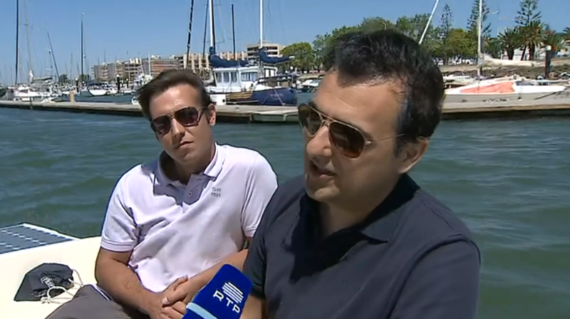 Barco solar em Olhão II