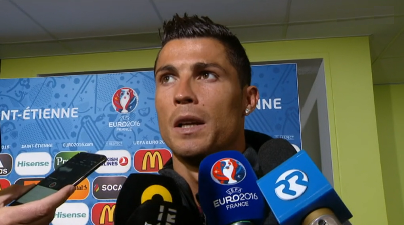 Euro 2016: declarações de Cristiano Ronaldo