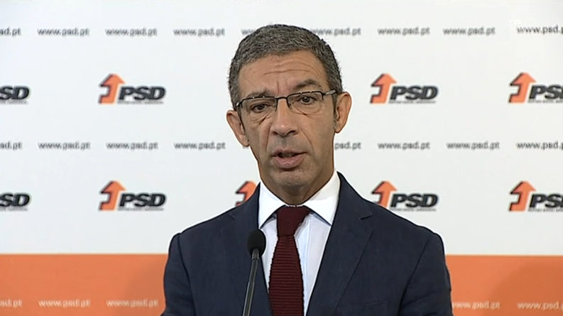 Conferência de imprensa do PSD sobre a capitalização da CGD