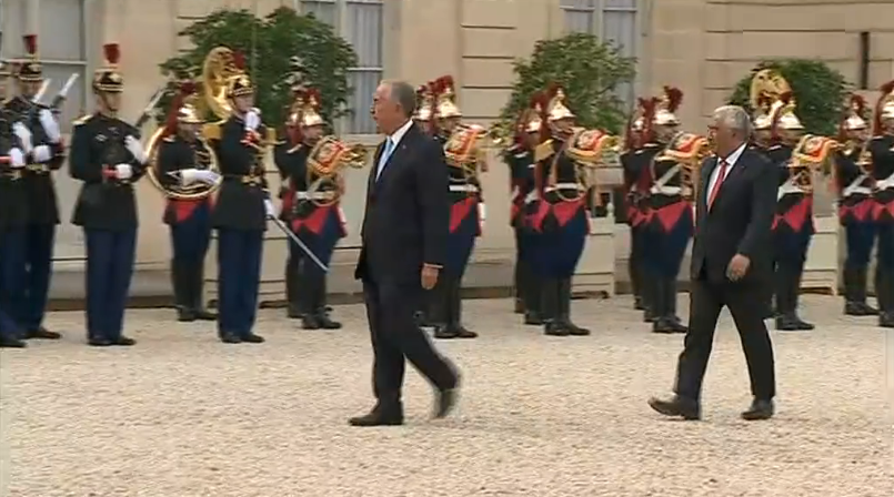 PR no Palácio do Eliseu