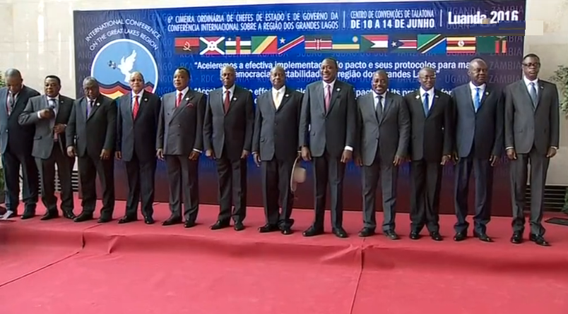 Conferência internacional dos Grandes Lagos em Luanda