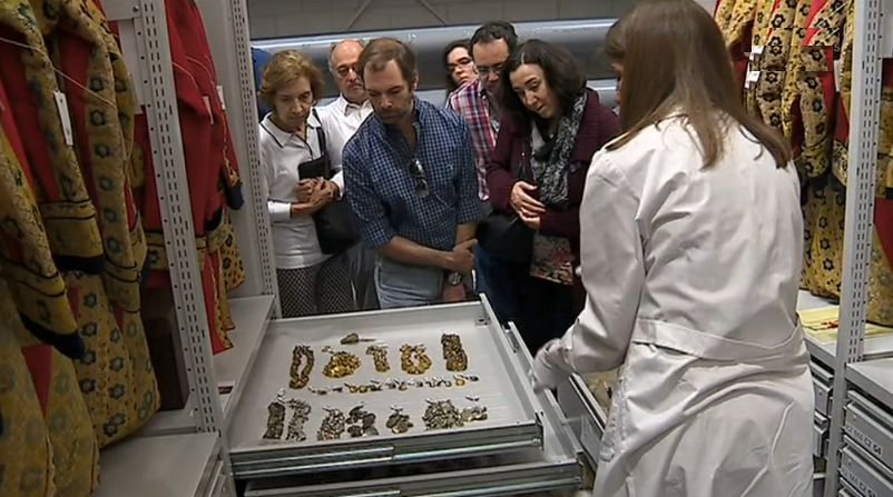 Visita à oficina e reservas do Museu Nacional dos Coches