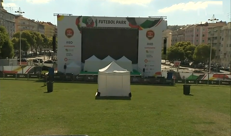 Euro 2016: Funpark na Alameda
