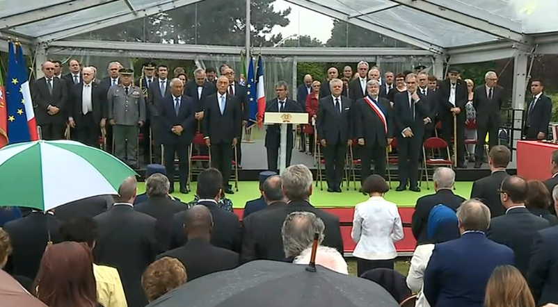 Marcelo Rebelo de Sousa e António Costa em Paris