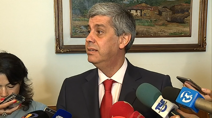 Mário Centeno sobre salários e carreiras na CGD