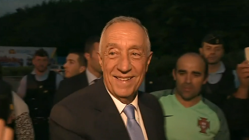 Euro 2016: Marcelo Rebelo de Sousa e António Costa visitam a seleção nacional