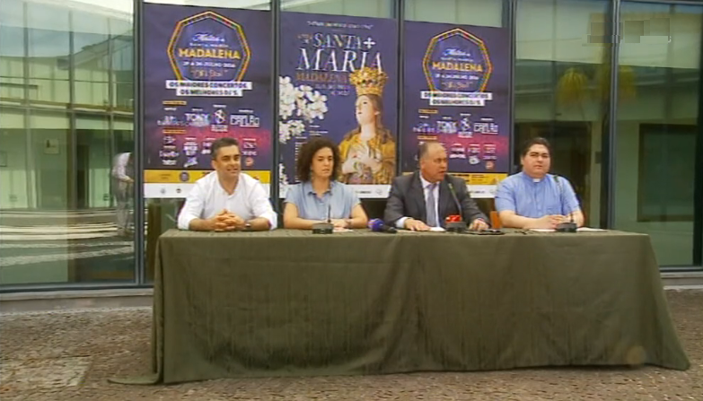 Apresentação das Festas da Madalena