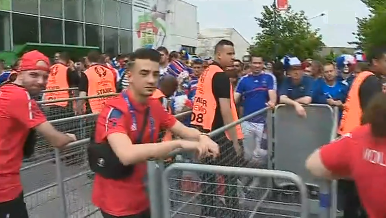 Euro 2016: Segurança antes do jogo de abertura