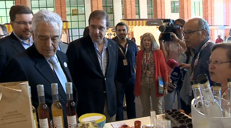 Pedro Passos Coelho na Feira Agrícola de Santarém