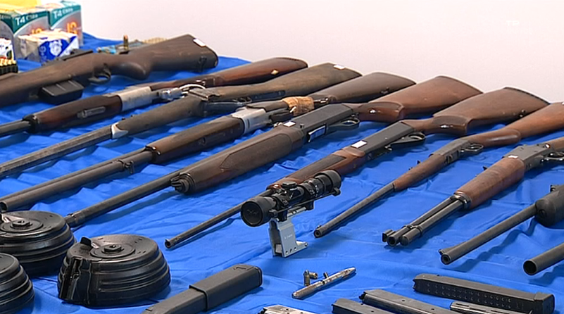 Apreensão de armas ilegais