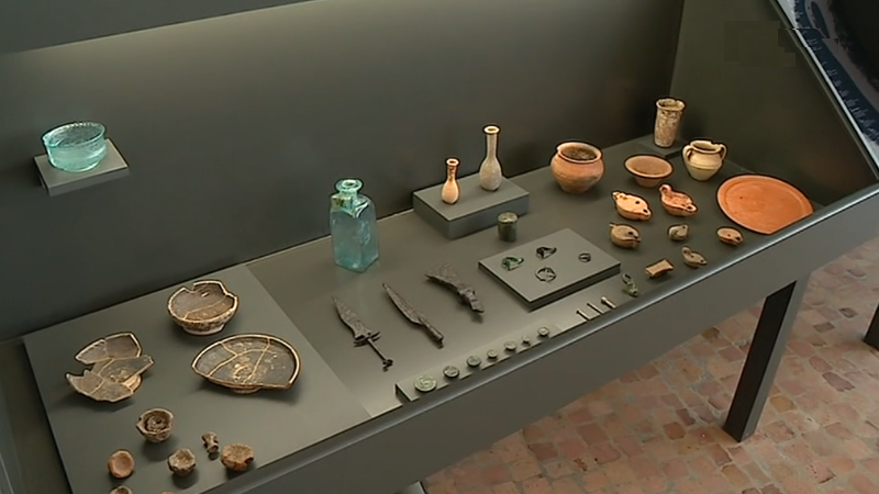 Exposição de achados arqueológicos em Beja