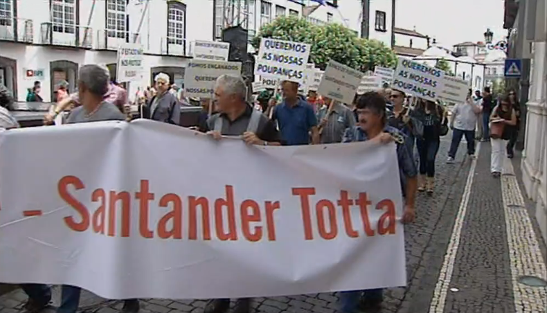 Lesados do BANIF em Ponta Delgada