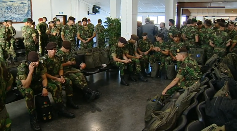 Militares portugueses partem para a Lituânia