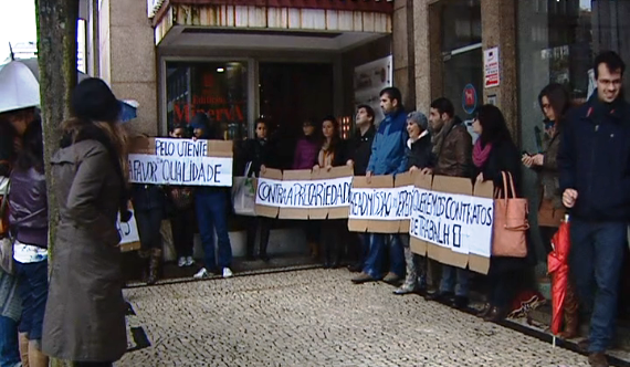 Protestos da Linha Saúde 24