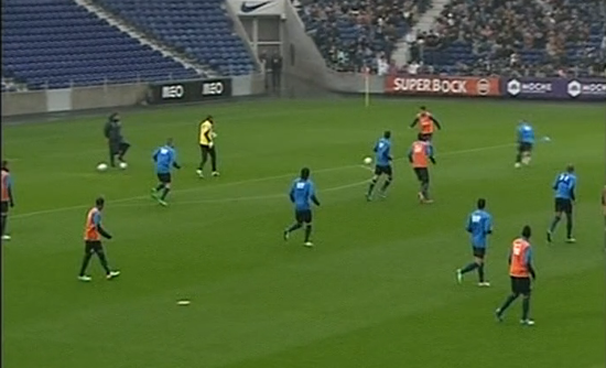 Treino do Futebol Clube do Porto