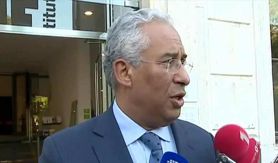 António Costa sobre cortes nas pensões