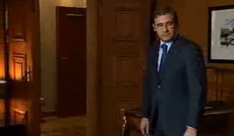 Passos Coelho visita o novo hotel Pousada de Lisboa