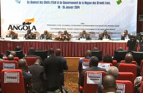 Conferência dos Grandes Lagos em Angola