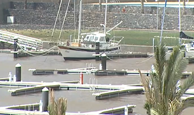 Destruição da Marina do Lugar de Baixo