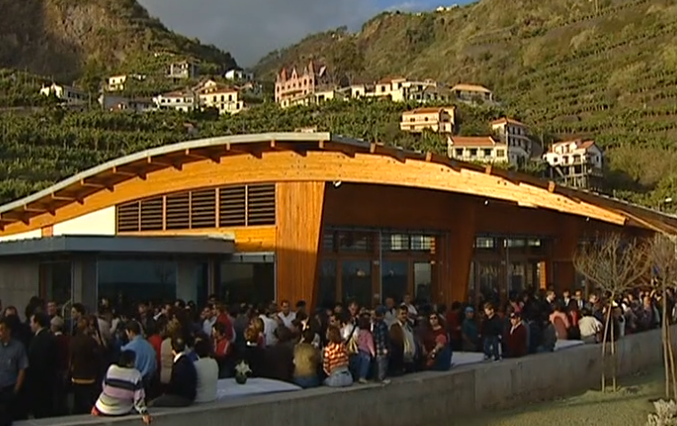 Inauguração da Frente Mar e da Lagoa do Lugar de Baixo