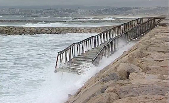 Previsão de forte agitação marítima