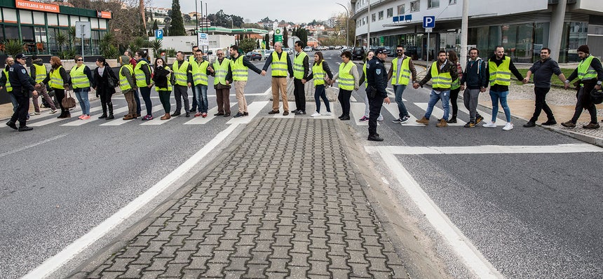 Manifestação Leiria Paulo Cunha - Lusa