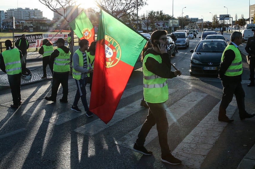 Manifestação Faro Luís Forra - Lusa